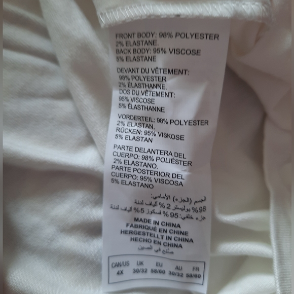 Addition Elle Print Short Sleeve Blouse Top NWT - Picture 10 of 11